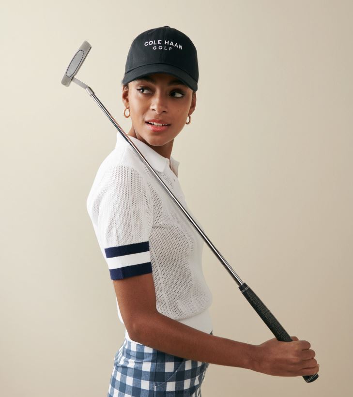 katoenen golfhoed Heren zwart Cole Haan accessoires 6H6J6F502