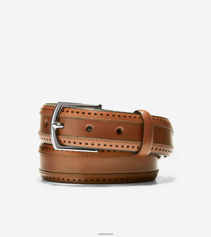 dawson 32 mm geperforeerde riem Heren britse kleur Cole Haan accessoires 6H6J6F567