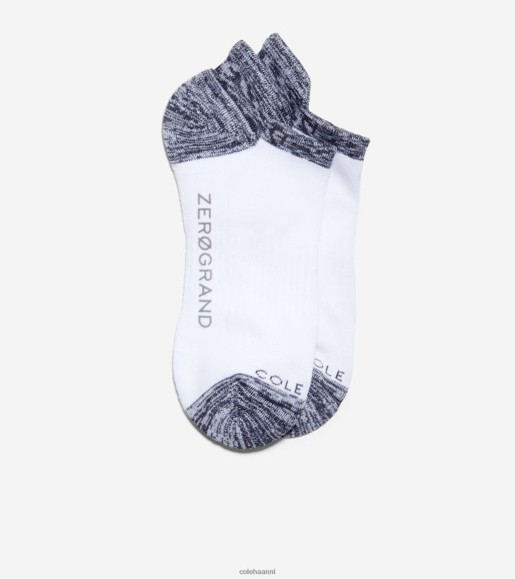 camouflage prestatie laag uitgesneden sok Heren wit Cole Haan accessoires 6H6J6F589