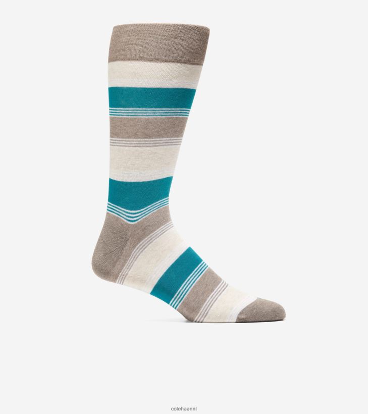geklede crew sok Heren bruin Cole Haan accessoires 6H6J6F617