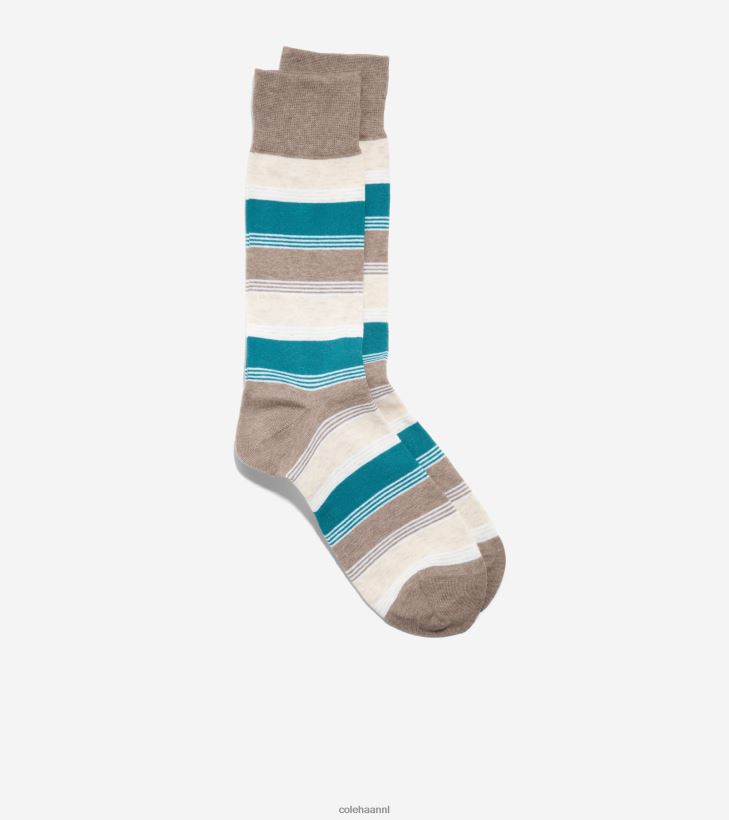 geklede crew sok Heren bruin Cole Haan accessoires 6H6J6F617