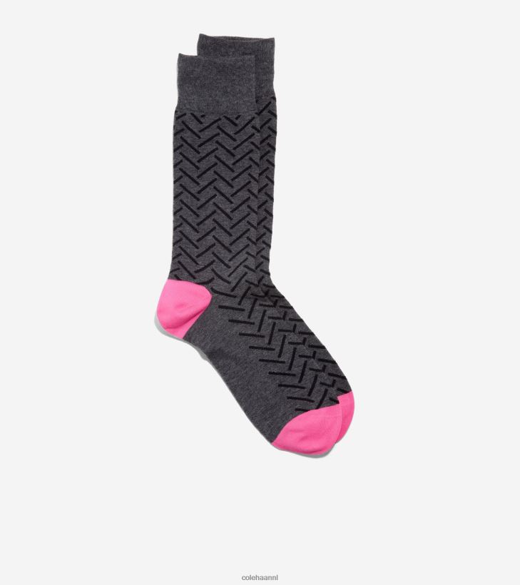 geklede crew sok Heren grijs Cole Haan accessoires 6H6J6F591
