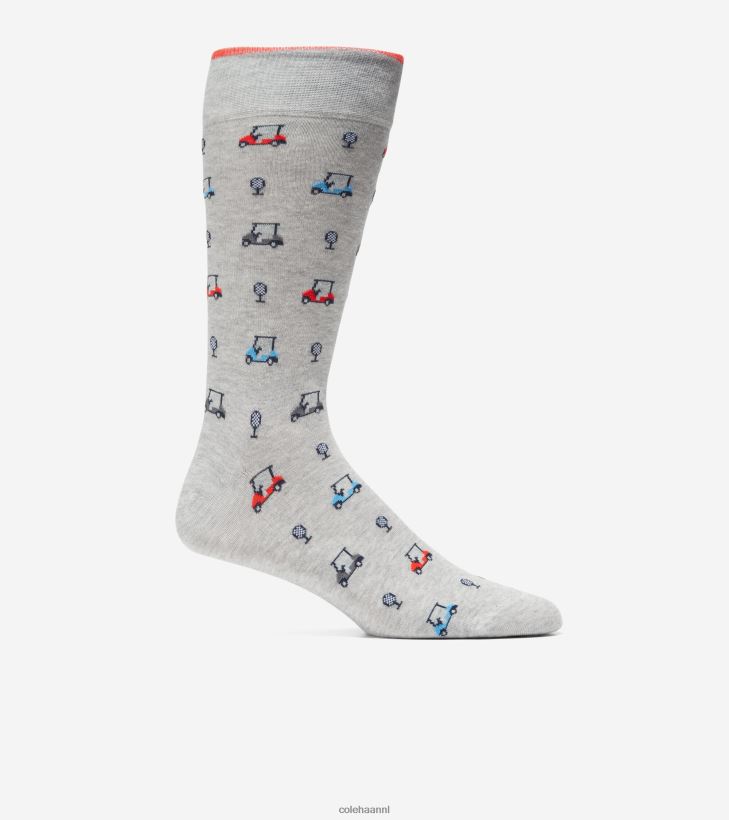 geklede crew sok Heren grijs Cole Haan accessoires 6H6J6F616