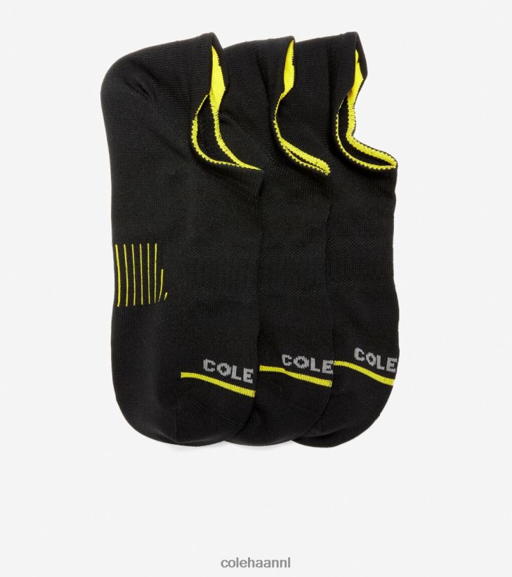 zerogrand 3 paar voeringsokken Heren zwart Cole Haan accessoires 6H6J6F596