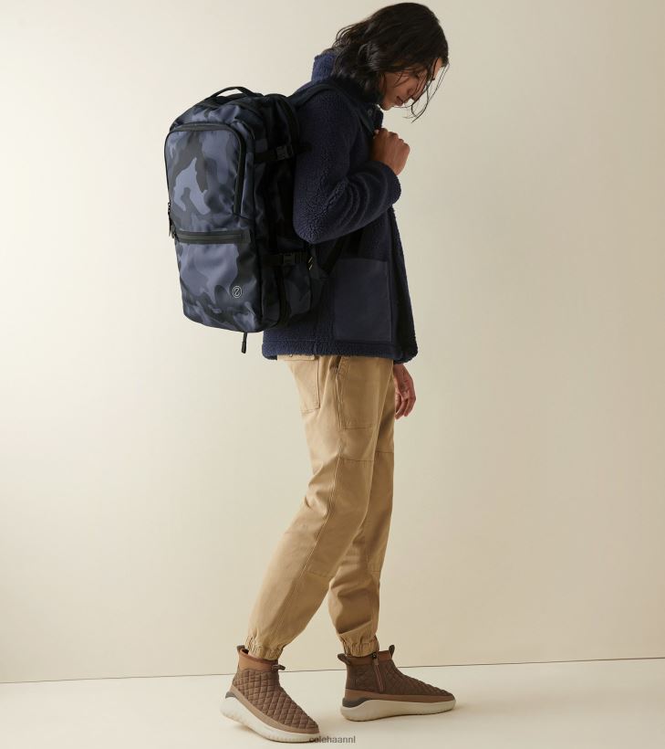 Zerogrand rugzak voor 48 uur Heren middernacht camo Cole Haan accessoires 6H6J6F555