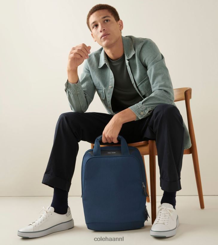 zerogrand 2-in-1 rugzak Heren marineblauwe blazer Cole Haan accessoires 6H6J6F552