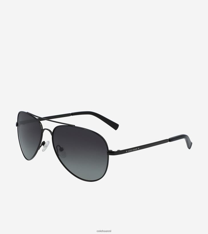 metalen pilotenzonnebril Heren zwart Cole Haan accessoires 6H6J6F586