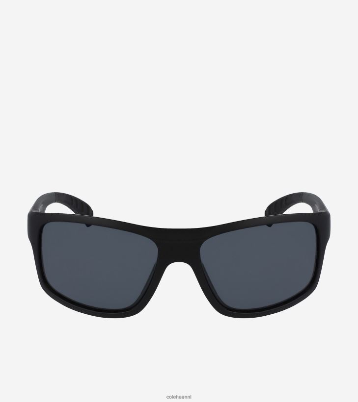 sport vierkante zonnebril Heren zwart Cole Haan accessoires 6H6J6F584