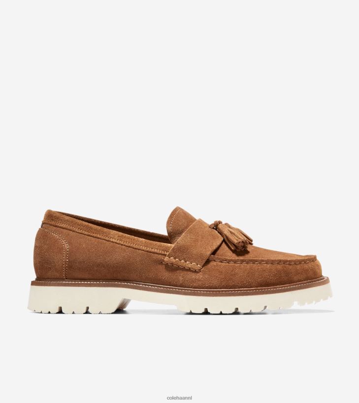 american classic loafer met kwastjes Heren gouden honingreiger Cole Haan schoenen 6H6J6F450