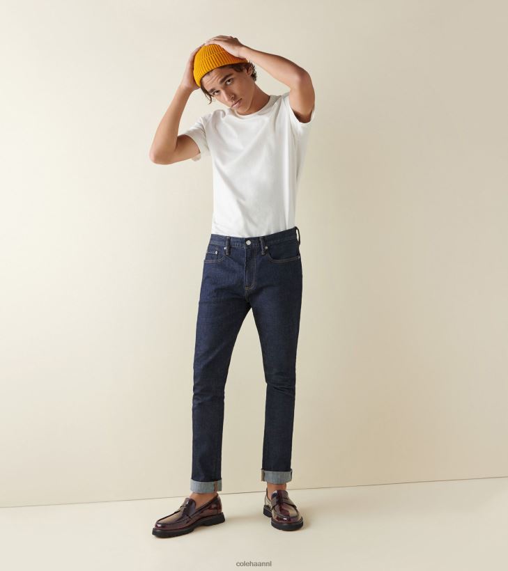 amerikaanse klassiekers penny loafer Heren diep bordeaux-zwart Cole Haan schoenen 6H6J6F376