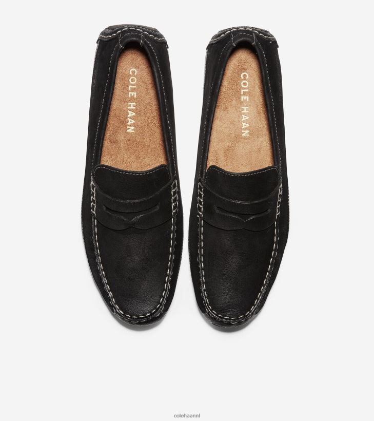 wyatt penny-stuurprogramma Heren zwart Cole Haan schoenen 6H6J6F416