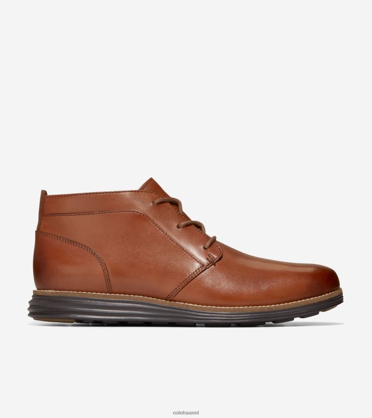 originele grote chukka-laars Heren woodbury-donker gebrand Cole Haan schoenen 6H6J6F468