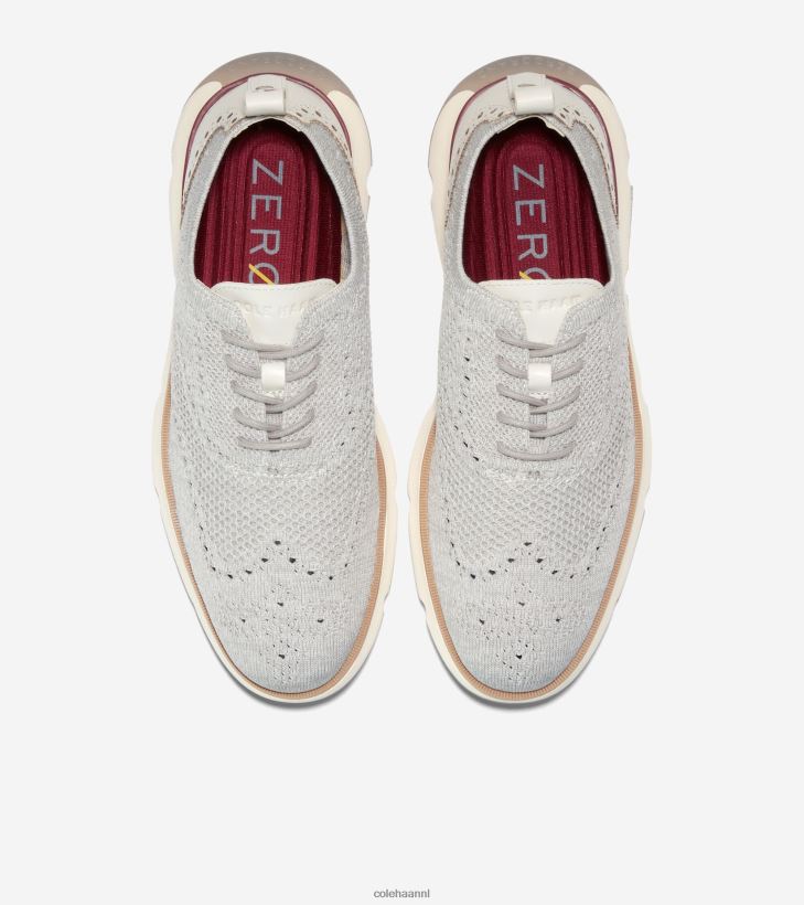 4.zerogrand oxford Heren zilver berken-paloma stitchlite Cole Haan schoenen 6H6J6F361