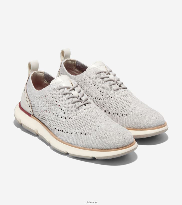 4.zerogrand oxford Heren zilver berken-paloma stitchlite Cole Haan schoenen 6H6J6F361