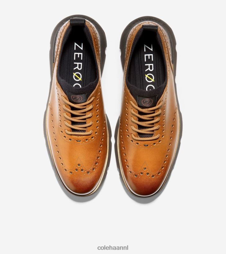 4.zerogrand vleugeltip oxford Heren britse tan-java Cole Haan schoenen 6H6J6F371