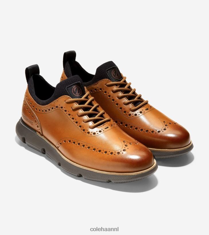 4.zerogrand vleugeltip oxford Heren britse tan-java Cole Haan schoenen 6H6J6F371