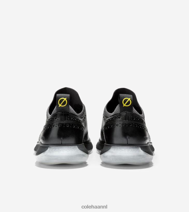 4.zerogrand vleugeltip oxford Heren zwart Cole Haan schoenen 6H6J6F372