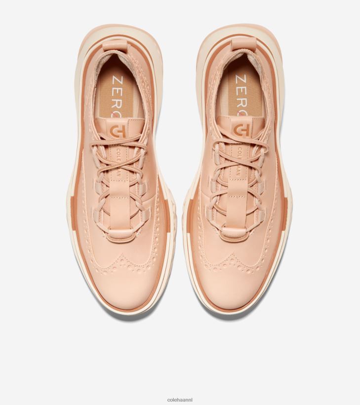 5.zerogrand vleugeltip oxford Heren gerst beige-ivoor Cole Haan schoenen 6H6J6F299