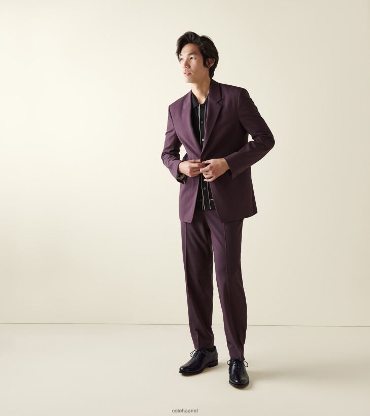 Washington Grand Laser Wingtip Oxford Heren zwart leer Cole Haan schoenen 6H6J6F419