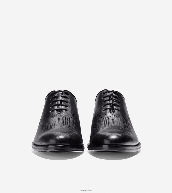 Washington Grand Laser Wingtip Oxford Heren zwart leer Cole Haan schoenen 6H6J6F419
