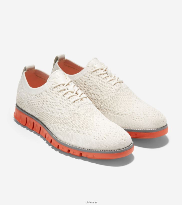 nul Grand Oxford Heren aigrette-verbrand oker stitchlite Cole Haan schoenen 6H6J6F426