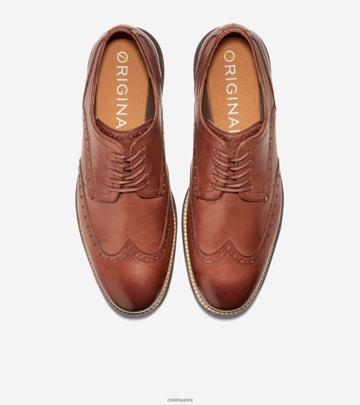 originele grote vleugeltip oxford Heren woodbury-java Cole Haan schoenen 6H6J6F286