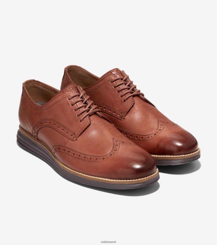 originele grote vleugeltip oxford Heren woodbury-java Cole Haan schoenen 6H6J6F286