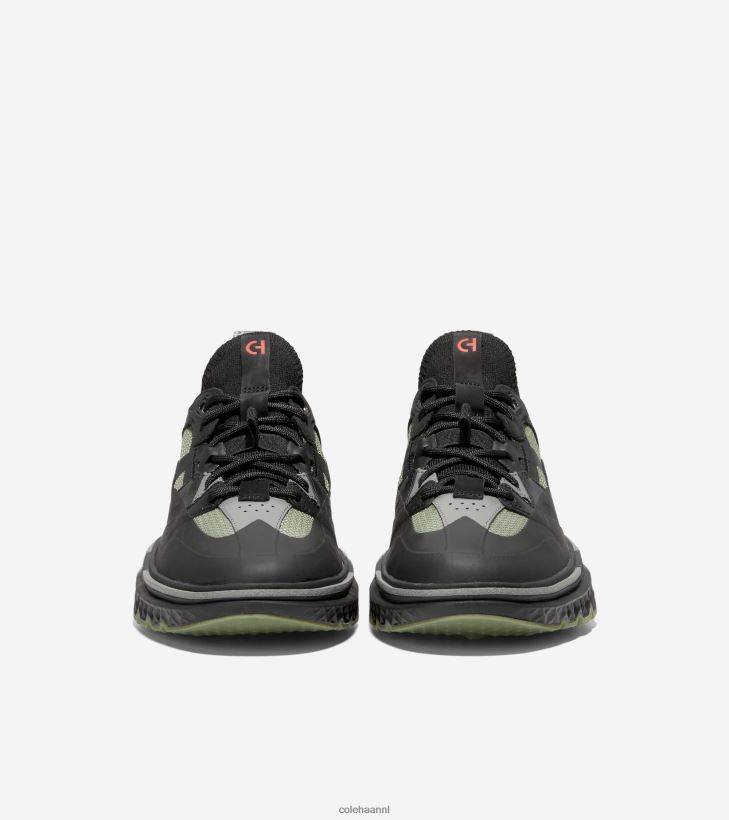 5.zerogrand wrk-sneaker Heren zwart-olie groen-gebrande oker Cole Haan schoenen 6H6J6F436
