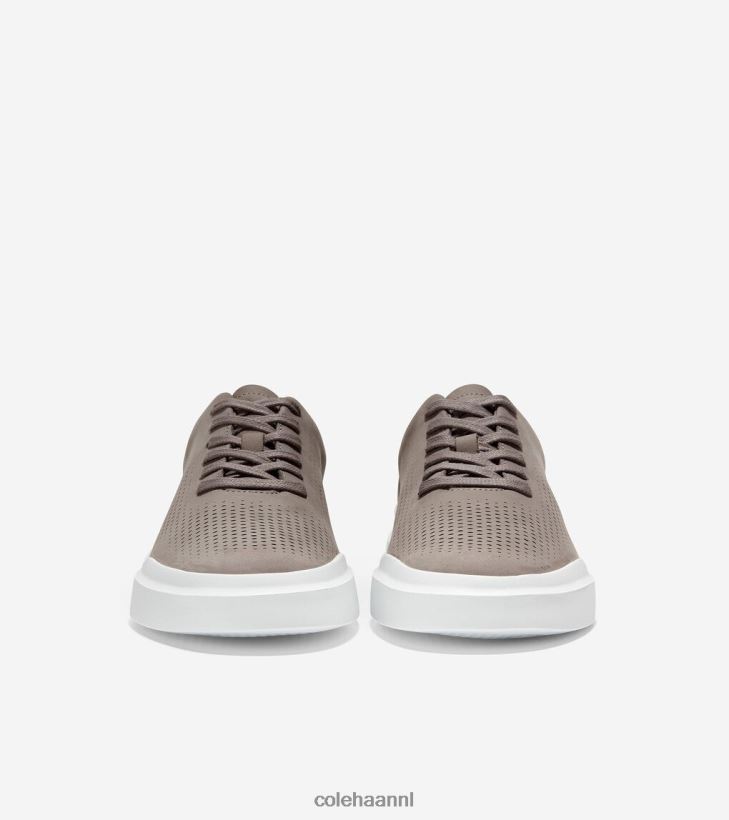 grandpro rally lasergesneden sneaker Heren ijzersteen-optiek wit Cole Haan schoenen 6H6J6F264