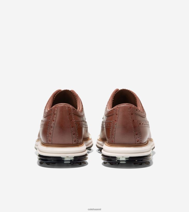 originele grand tour golfschoen Heren woodbury-ivoor Cole Haan schoenen 6H6J6F482