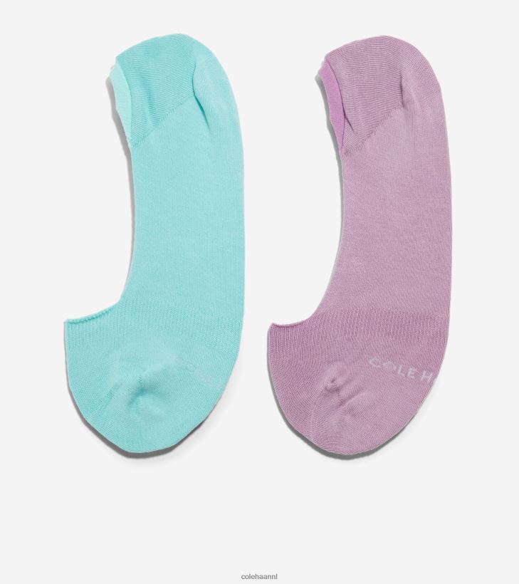 gebreide ballet sok voering - 2 stuks vrouwen paars Cole Haan accessoires 6H6J6F511