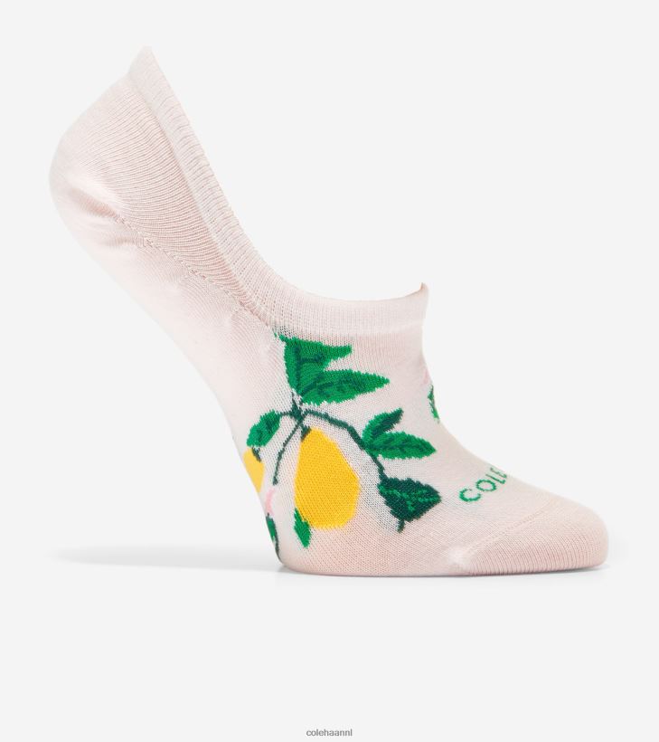 sneakervoering met citroenprint vrouwen lichtroze Cole Haan accessoires 6H6J6F523