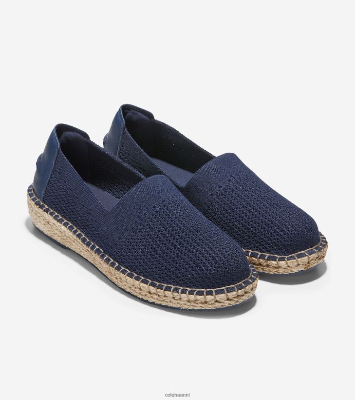 cloudfeel espadrille vrouwen marineblauw stitchlite Cole Haan schoenen 6H6J6F86