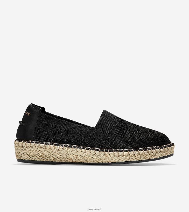 cloudfeel espadrille vrouwen zwart Cole Haan schoenen 6H6J6F88