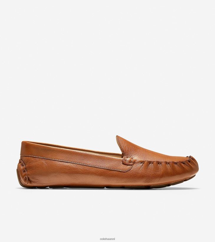 Evelyn bestuurder vrouwen pecannoot leer Cole Haan schoenen 6H6J6F64