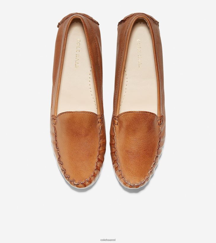 Evelyn bestuurder vrouwen pecannoot leer Cole Haan schoenen 6H6J6F64