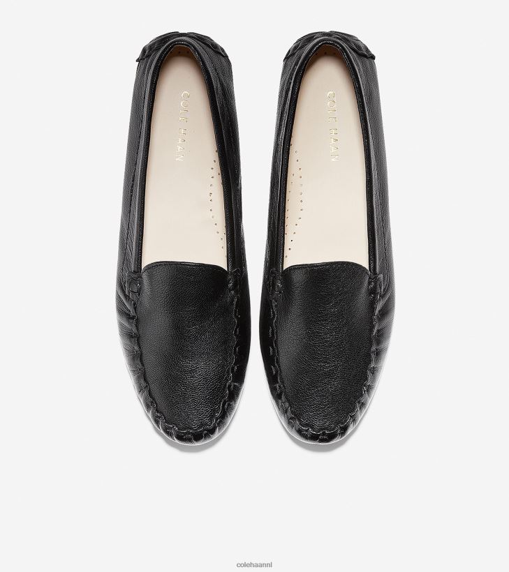 Evelyn bestuurder vrouwen zwart leer Cole Haan schoenen 6H6J6F67