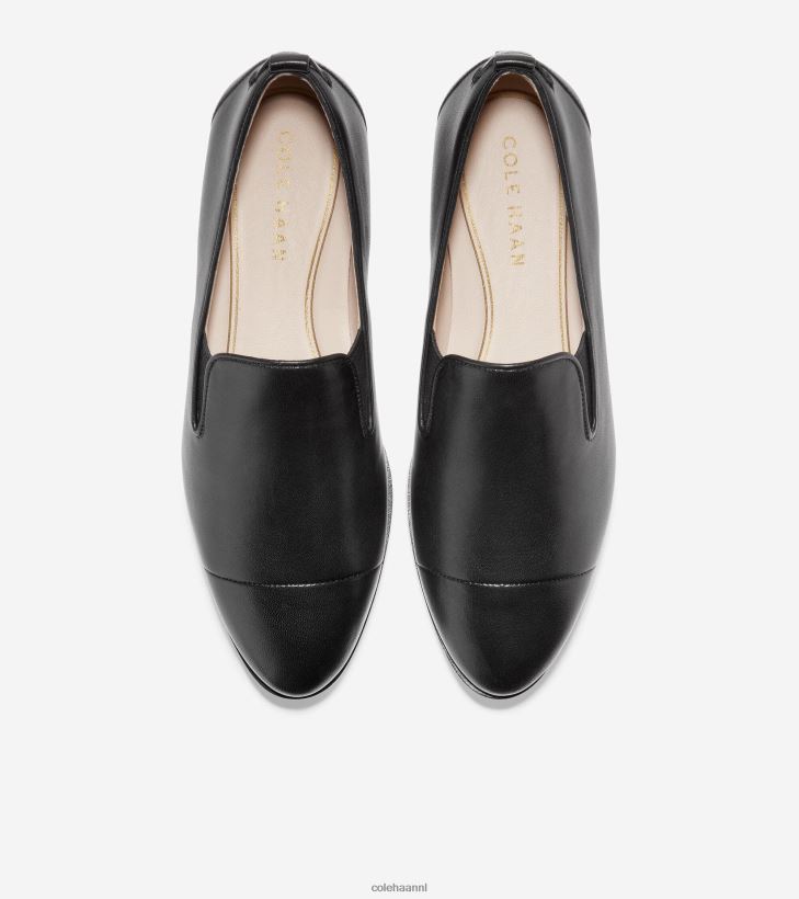 grote ambitie loafer vrouwen zwart leer Cole Haan schoenen 6H6J6F203
