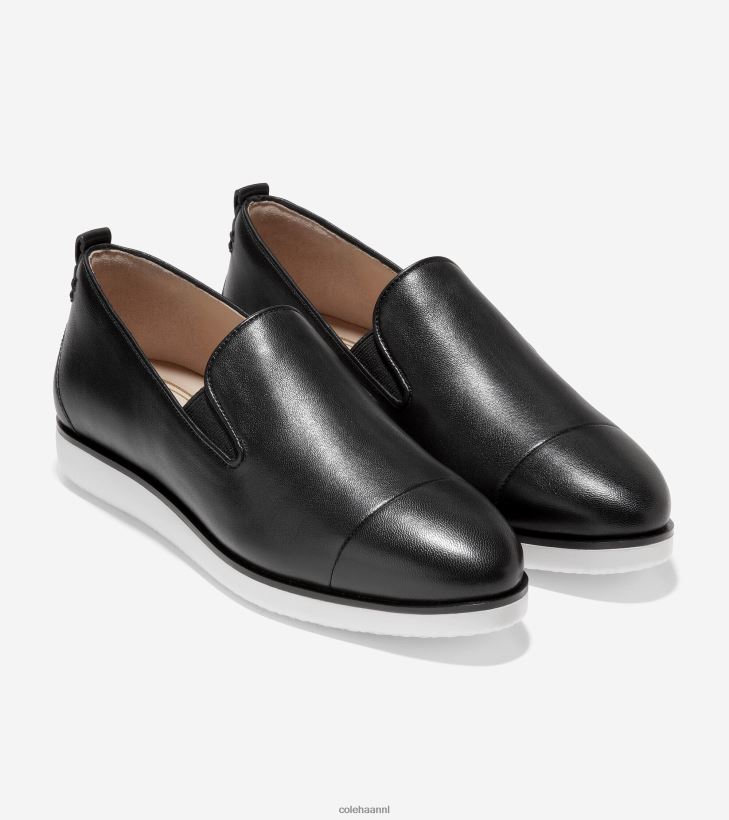 grote ambitie loafer vrouwen zwart leer Cole Haan schoenen 6H6J6F203