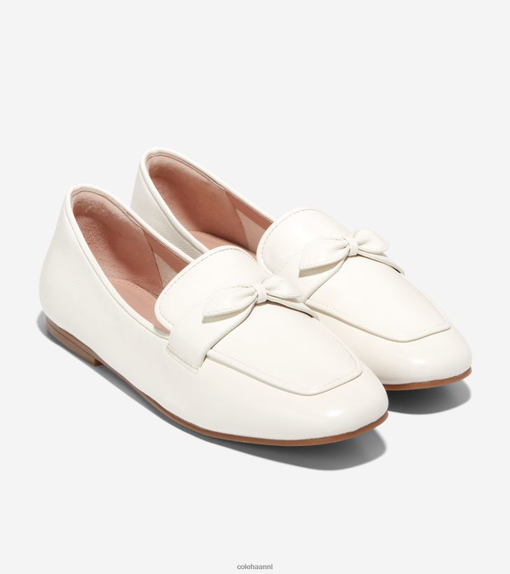 york boog loafer vrouwen zilverreiger leer Cole Haan schoenen 6H6J6F140