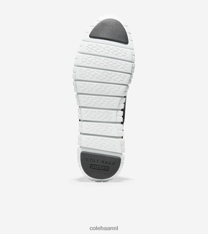 zerogrand vleugeltip oxford vrouwen zwart leer Cole Haan schoenen 6H6J6F156