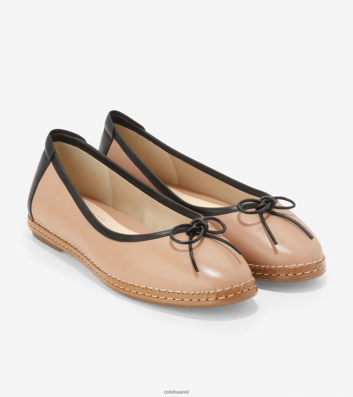 cloudfeel ballerina voor de hele dag vrouwen borstel-zwart Cole Haan schoenen 6H6J6F178