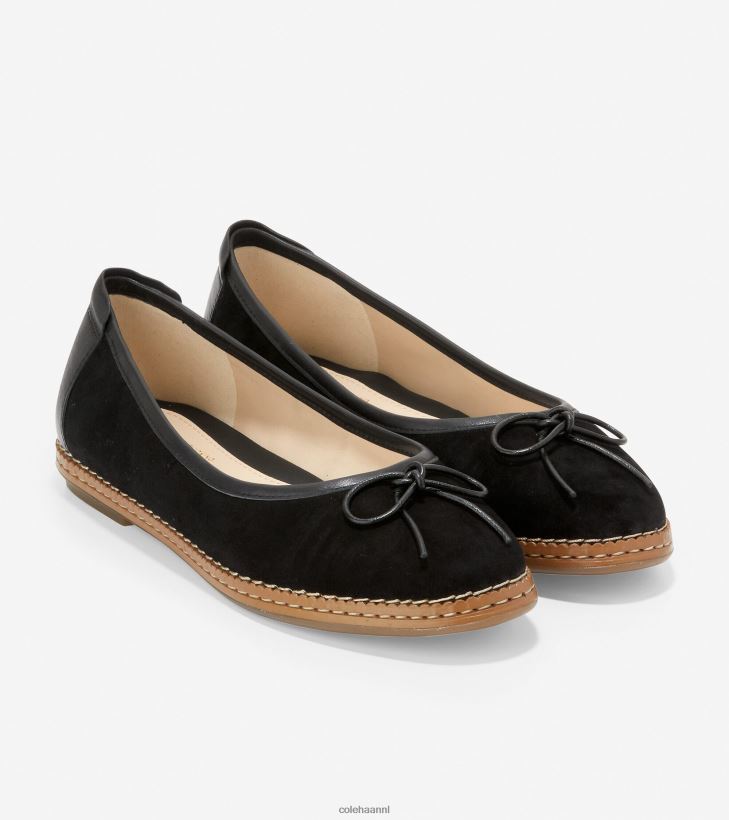 cloudfeel ballerina voor de hele dag vrouwen zwart Cole Haan schoenen 6H6J6F179