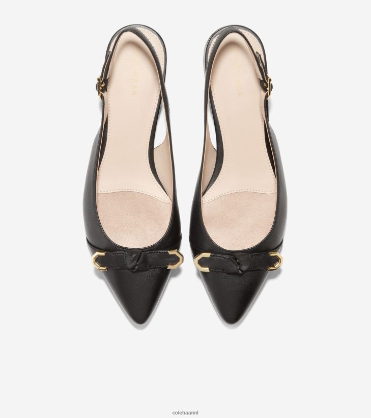 menlo schuimspaan plat vrouwen zwart Cole Haan schoenen 6H6J6F219