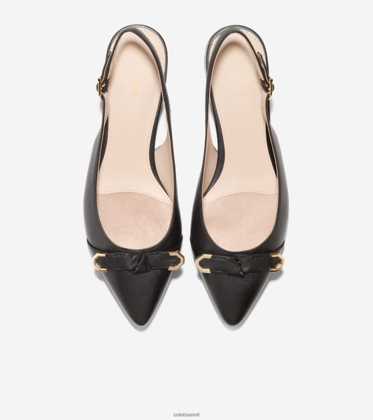 menlo schuimspaan plat vrouwen zwart Cole Haan schoenen 6H6J6F219