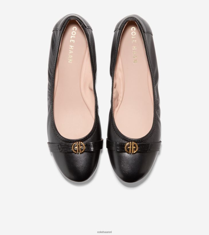 tova boogballet vrouwen zwart Cole Haan schoenen 6H6J6F129