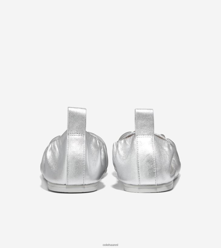 york softballet vrouwen zilver metallic Cole Haan schoenen 6H6J6F97