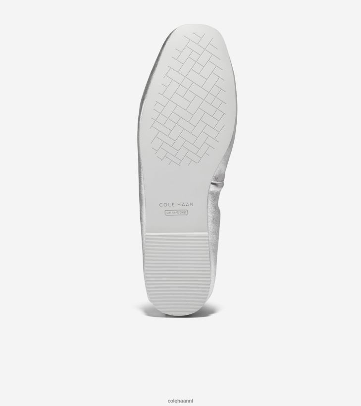 york softballet vrouwen zilver metallic Cole Haan schoenen 6H6J6F97