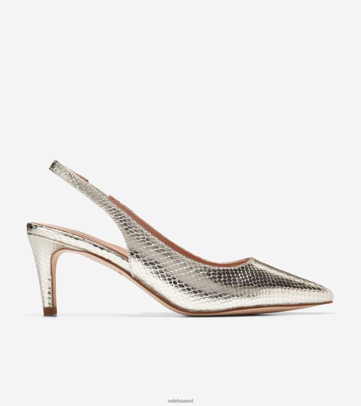 vandam slingback pomp vrouwen gouden cirkel afdrukken Cole Haan schoenen 6H6J6F151