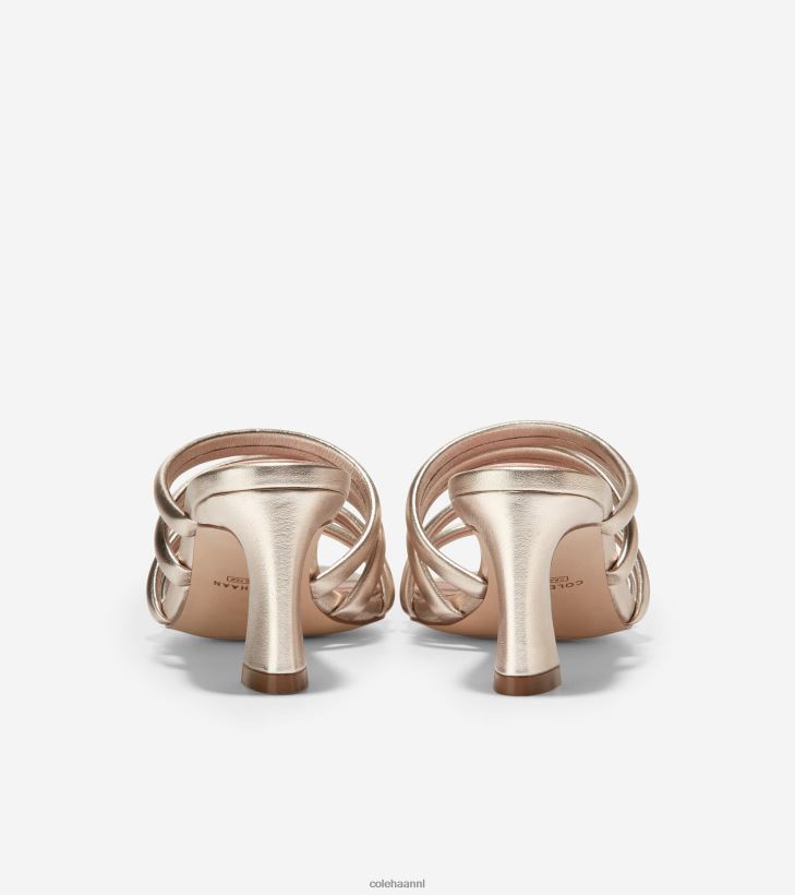 adella-sandaal vrouwen goud leer Cole Haan schoenen 6H6J6F144